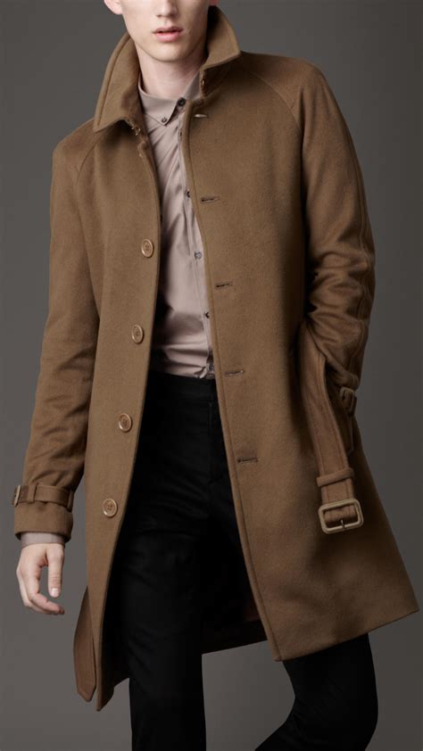 burberry hooded trench coat mens|burberry cashmere trench coat men.